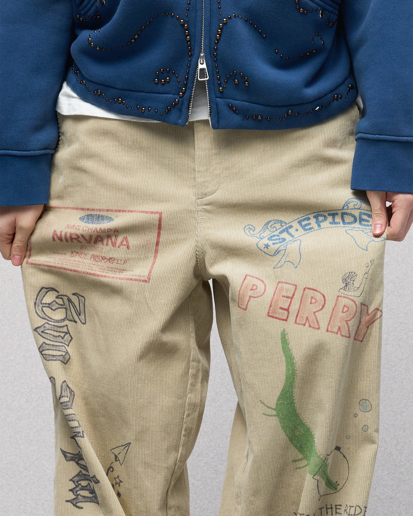 Graffiti Corduroy Chino