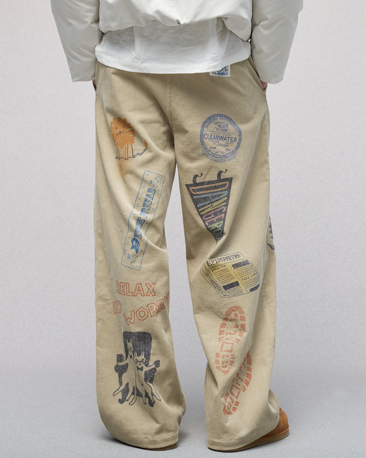 Graffiti Corduroy Chino