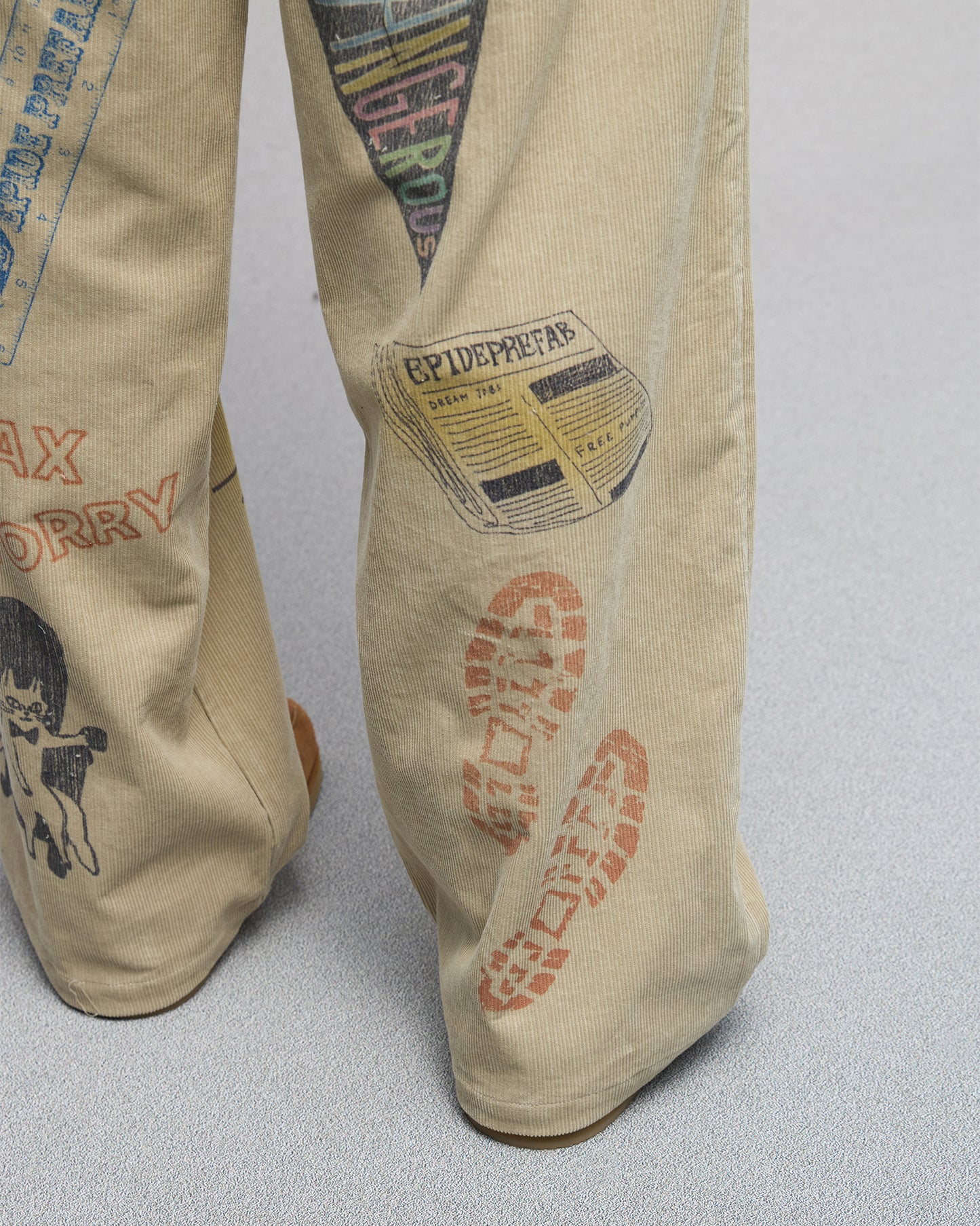 Graffiti Corduroy Chino