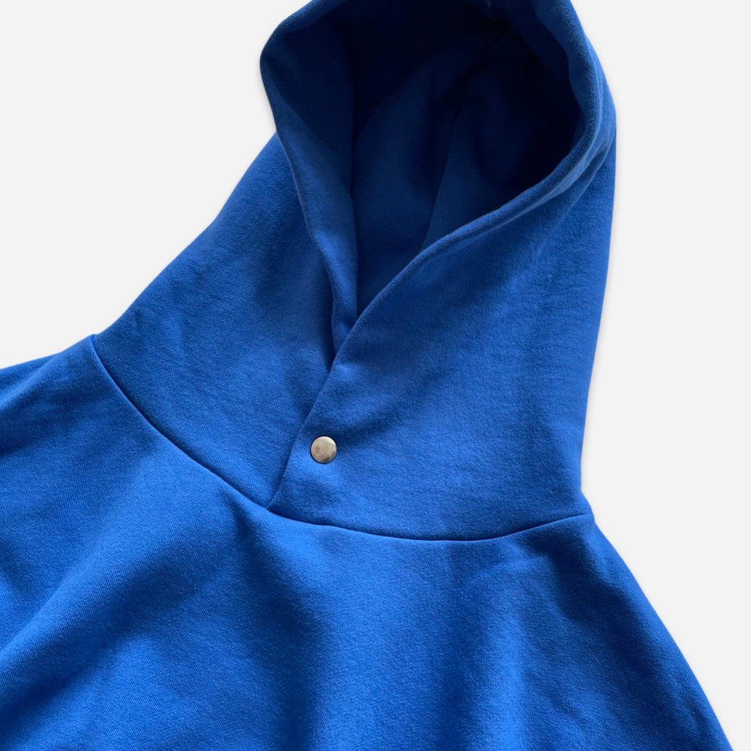 Snap Button hooded Sweatshirt